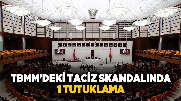 TBMM'de stajyerlik yaptığı dönemde Meclis Lokantasında görevli şahıs tarafından cinsel
