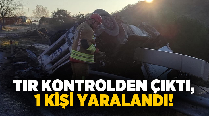 Manisa’nın Köprübaşı ilçesine bağlı Çarıklar Mahallesi’nde meydana gelen tek taraflı