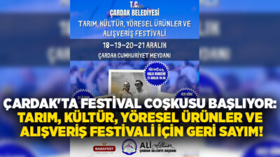 &nbsp; Çardak Belediyesi tarafından düzenlenen Tarım, Kültür, Yöresel Ürünler ve