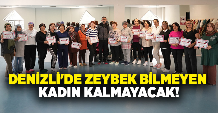 Denizli Büyükşehir Belediyesi Konservatuarı Halk Oyunları Topluluğu, kent genelinde kadınlara