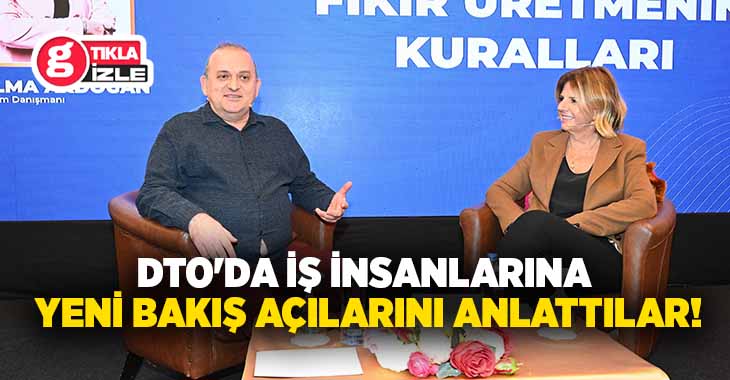 Denizli Ticaret Odası (DTO), ünlü televizyon sunucusu Ekonomist Sami Altınkaya
