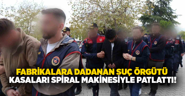 Ülkede genelinde 30 fabrikadan 150 milyon liralık hırsızlık yapan şebekenin