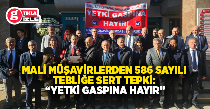 Denizli Serbest Muhasebeci Mali Müşavirler Odası (DSMMMO), 586 sayılı Vergi