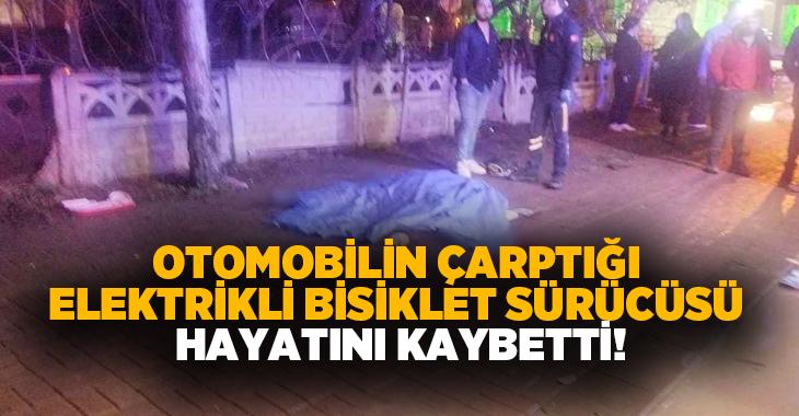 Denizli’de yağışlı havada süratle seyir halinde olan otomobil, bir kadının