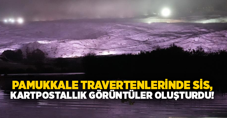 Denizli'de gün boyunca etkili olan şiddetli yağmurun ardından akşam saatlerinde