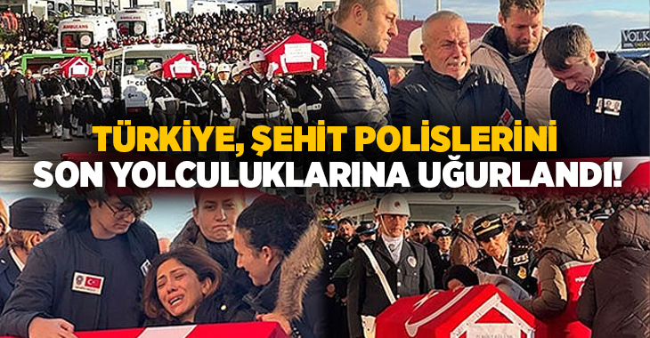 Yalova'da, terör örgütü DEAŞ'a yönelik operasyonda şehit düşen 3 polis