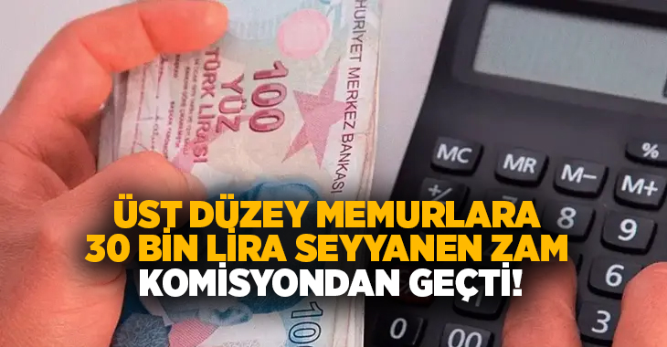 Üst düzey bürokratların maaşlarıyla ilgili düzenleme Plan ve Bütçe Komisyonu'nda