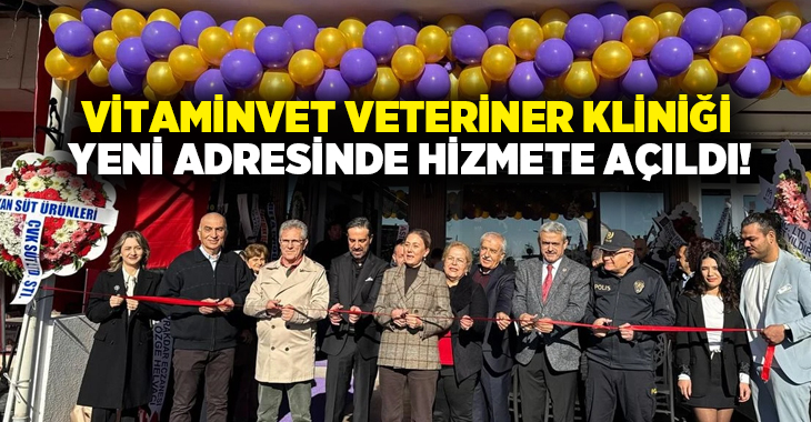 Nazilli’de yaklaşık 13 yıldır veterinerlik hizmeti veren VitaminVet Veteriner Kliniği,