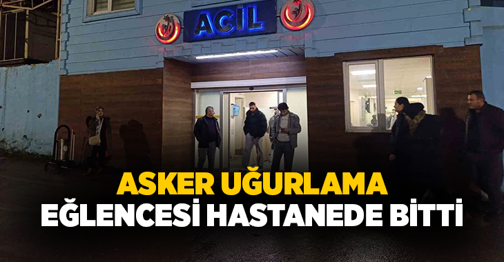 Bartın’da asker uğurlama eğlencesine katılan 15 kişi, gıda zehirlenmesi şüphesiyle