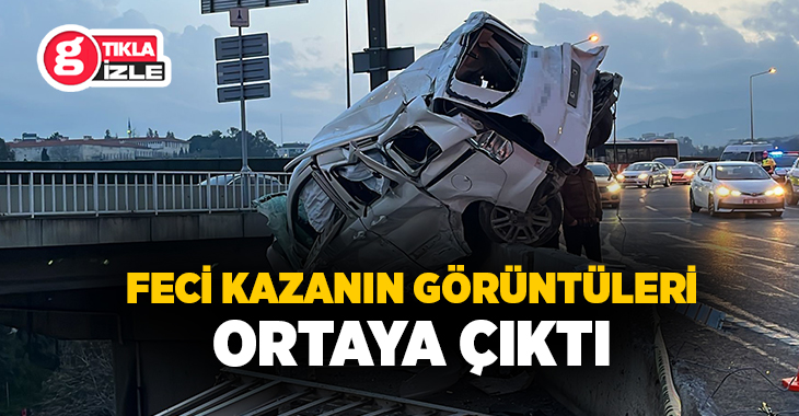 İzmir'in Buca ilçesinde freni boşalan kamyonun otomobile çarptığı ve 2'si