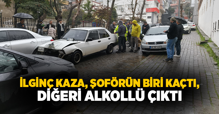 Aydın Efeler ilçesinde meydana gelen trafik kazasında aracı arkadan çarpılan