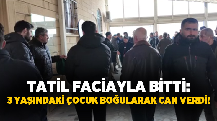 Sakarya’nın Sapanca ilçesinde bir bungalov tesisinde havuza düşerek hayatını kaybeden
