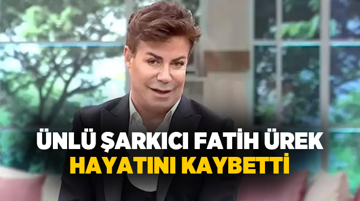 Geçirdiği kalp krizinin ardından hastaneye kaldırılan ünlü şarkıcı Fatih Ürek,