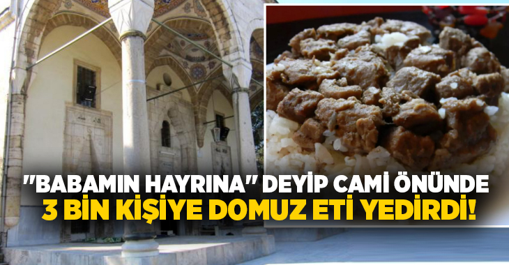 Aydın’da geçmiş yıllarda yaban domuzu eti ticareti yaptığı gerekçesiyle hakkında