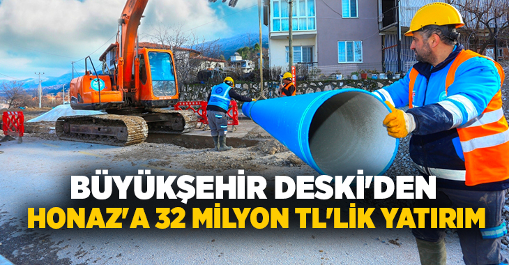 Denizli Su ve Kanalizasyon İdaresi (DESKİ), Denizli’nin Honaz ilçesinde 7