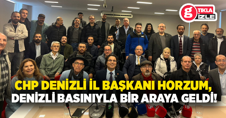 Cumhuriyet Halk Partisi (CHP) Denizli İl Başkanı Ali Osman Horzum,