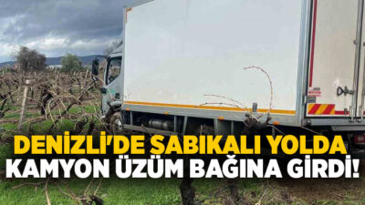 Denizli’nin Buldan ilçesinde, kazalarla sık sık gündeme gelen Buldan karayolunda