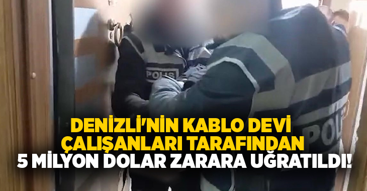 Kablo sektörünün önemli markalarından olan Denizli firması, fason şirket kuran