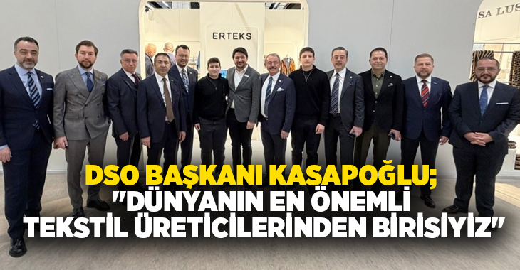 Almanya’da düzenlenen Heimtextil Fuarı’nda 57 Denizlili firma Türk ev tekstilini