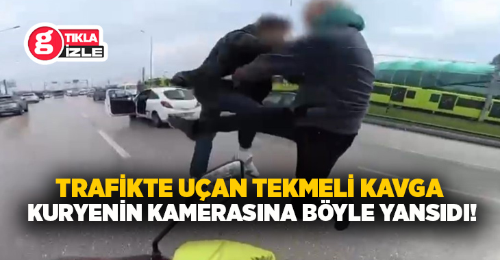 Bursa’da iki sürücü arasında ’yol verme’ tartışması nedeniyle çıkan kavgada