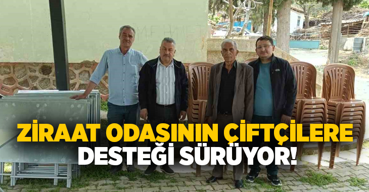 Buldan Ziraat Odası, tarımsal üretimin desteklenmesi ve çiftçilerin yaşam şartlarını