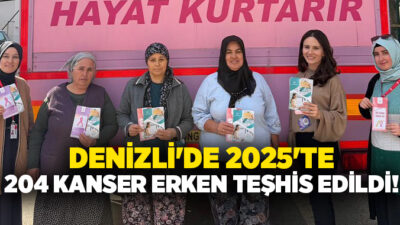 Denizli’de 2025 yılı boyunca meme, rahim ağzı ve bağırsak kanserlerine