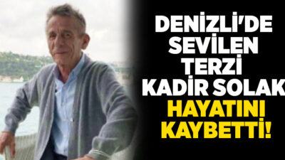 Denizli’nin Beyağaç ilçesinde uzun yıllar terzilik yapan ve ilçe halkı