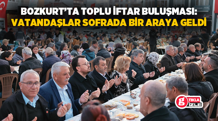 Bozkurt Belediyesi ile Denizli Büyükşehir Belediyesi iş birliğinde ilçe merkezinde