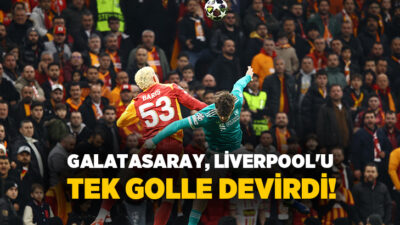 UEFA Şampiyonlar Ligi son 16 turu ilk maçında Galatasaray, konuk