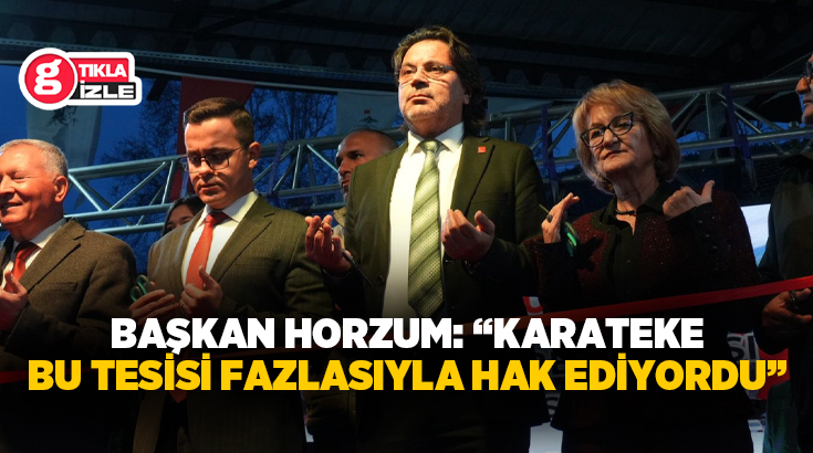 Denizli’nin Honaz ilçesine bağlı Karateke Mahallesi’nde yapımı tamamlanan sosyal tesis,