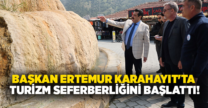 T.C. Pamukkale Belediye Başkanı Ali Rıza Ertemur, bölgenin dünyaca ünlü