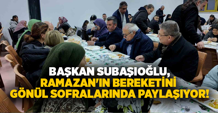 AK Parti Denizli İl Başkanı Muhammet Subaşıoğlu, Ramazan ayının ruhuna