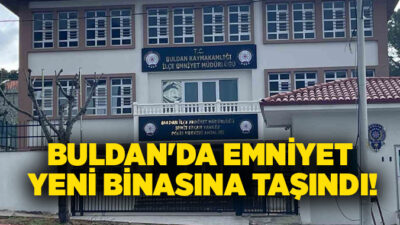 Eski binanın yıkılmasının ardından yapımı tamamlanan yeni Emniyet Müdürlüğü hizmete