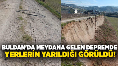 Denizli’nin Buldan ilçesinde meydana gelen 5.1 büyüklüğündeki depremin ardından ilk