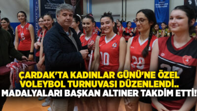 Çardak Belediyesi öncülüğünde, 8 Mart Dünya Emekçi Kadınlar Günü kapsamında