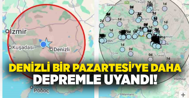 Denizli’nin Buldan ilçesine bağlı Yanice Mahallesi’nde sabah saat 09.03’te meydana
