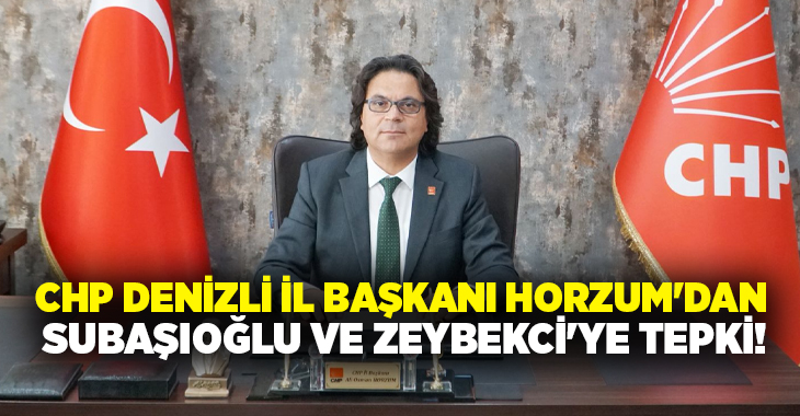 CHP Denizli İl Başkanı Ali Osman Horzum, AK Parti’li isimlerin