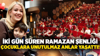 Merkezefendi Belediyesi tarafından Ramazan ayının manevi atmosferini çocuklarla buluşturmak amacıyla