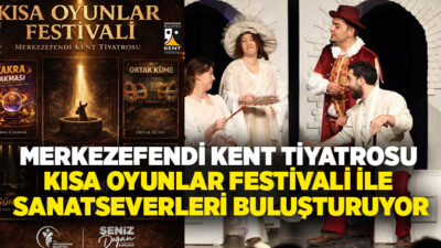Merkezefendi Kent Tiyatrosu, yazarlık ve oyunculuk kursiyerlerini aynı sahnede buluşturarak