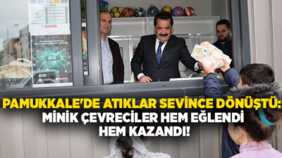 T.C. Pamukkale Belediyesi, “Sıfır Atık” vizyonu kapsamında 30 Mart Uluslararası