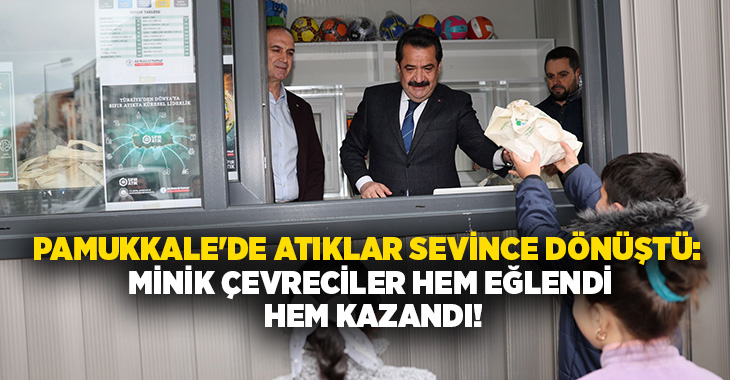 T.C. Pamukkale Belediyesi, “Sıfır Atık” vizyonu kapsamında 30 Mart Uluslararası