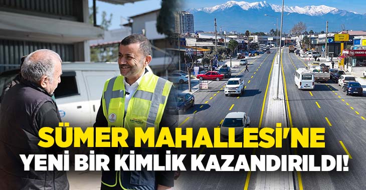 Denizli Büyükşehir Belediyesi’nin Sümer Mahallesi’nde başlattığı “Kentsel Konfor” çalışmaları kapsamında,