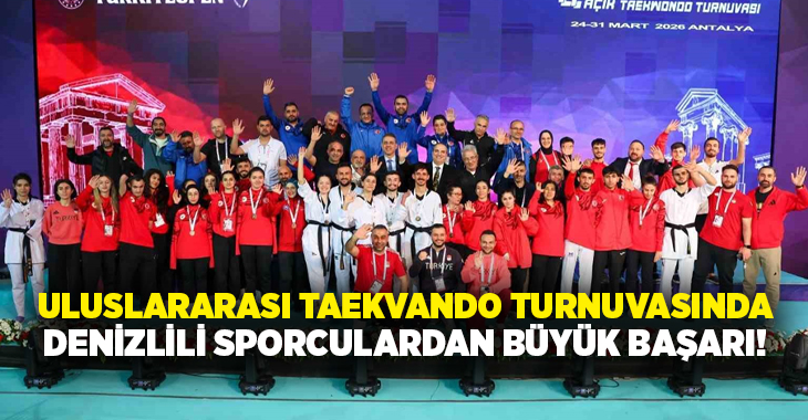 Antalya’da 67 ülkeden 2.552 sporcunun katılımıyla gerçekleşen Uluslararası Taekvando Turnuvasında
