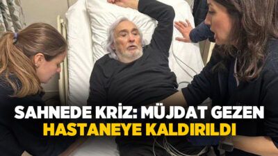 Müjdat Gezen bu akşam sahnelenen Gırgıriye Müzikali'nde seyirciler ve organizasyon