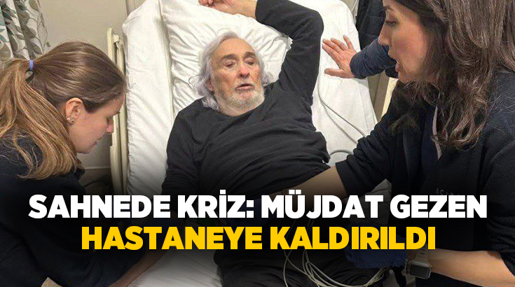 Müjdat Gezen bu akşam sahnelenen Gırgıriye Müzikali'nde seyirciler ve organizasyon