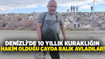 Denizli’nin Çivril ilçesinde 10 yıldır kurak geçen mevsimler nedeniyle su