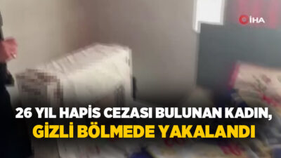Kocaeli’de hakkında 26 yıl 7 ay kesinleşmiş hapis cezası bulunan