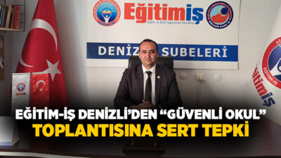 Denizli’de Valilik koordinasyonunda gerçekleştirilen “Güvenli Okul İklimi Değerlendirme Toplantısı”na yönelik
