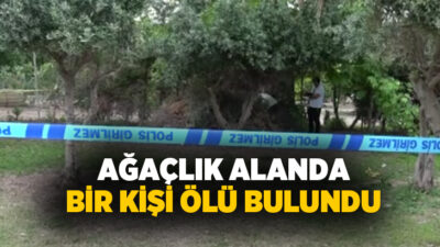 Antalya’da bir kişi ağaçlık alanda ölü olarak bulundu.
