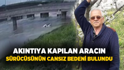 Bursa’nın Karacabey ilçesinde yolu kısaltmak isterken köprü altından geçmeye çalışan